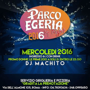 Salsa – Mercoledì – Parco Egeria
