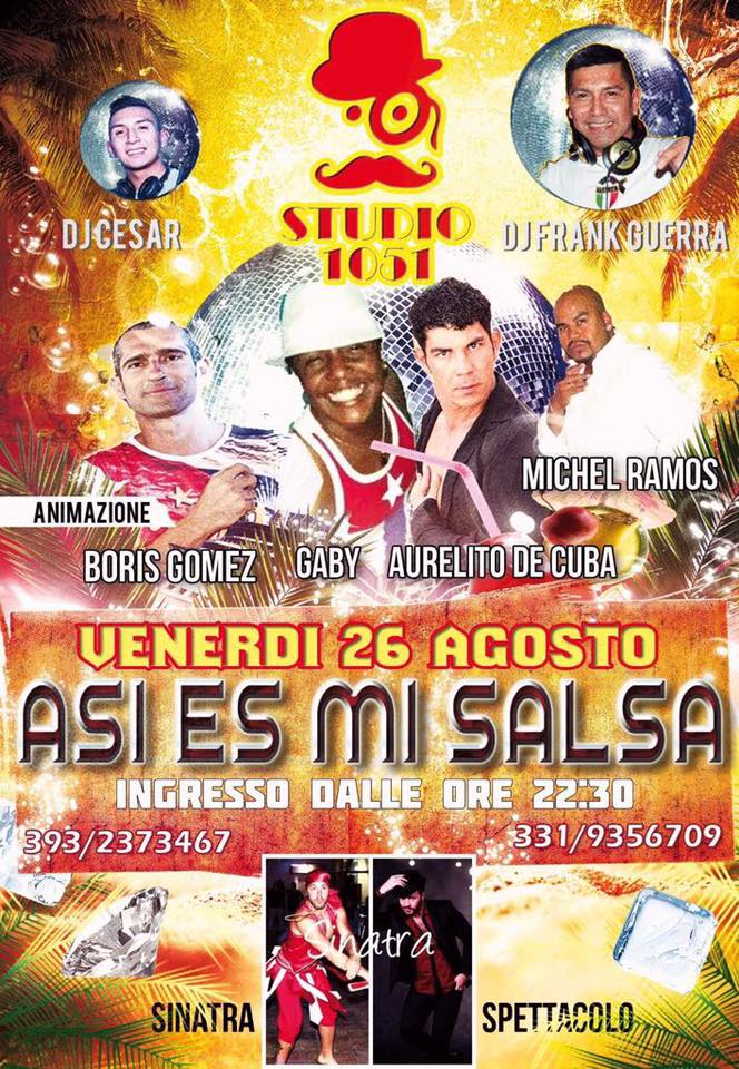 Asi Es Mi Salsa – Venerdì – Studio 1051