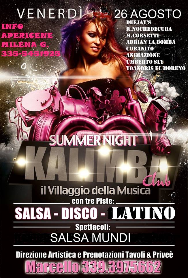 Summer Night – Venerdì – Kalimba