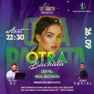 Salsatanca – Giovedì – Otra Bachata